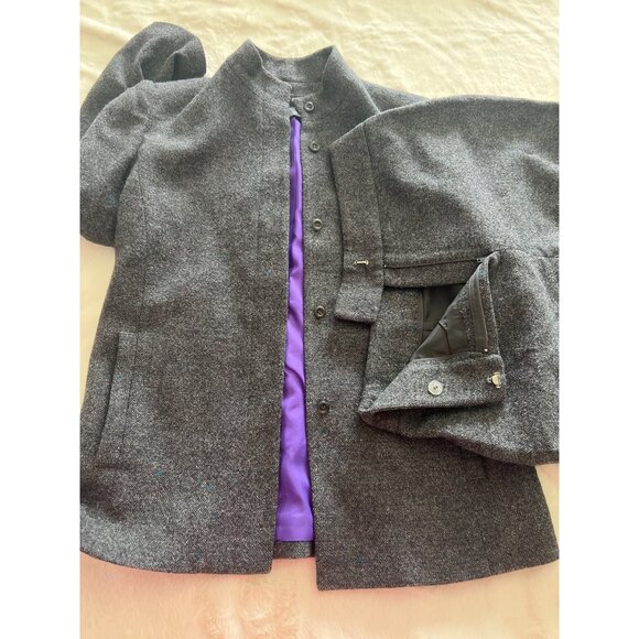 Vintage Grace Wool Blend Skirt Suit - Size 6 Jacket / Size 8 Midi Skirt -classic - Picture 15 of 16